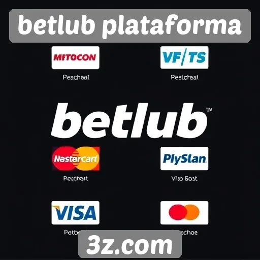 Métodos de pagamento oferecidos pela betlub